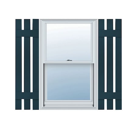 Ekena Millwork Lifetime Vinyl, TailorMade 3 Board Spaced (2 Batten), Board-n-Batten, Shutter Loks, LS3C12X05200MB, PR LS3C12X05200MB